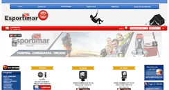 Desktop Screenshot of esportimar.com.br