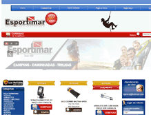 Tablet Screenshot of esportimar.com.br